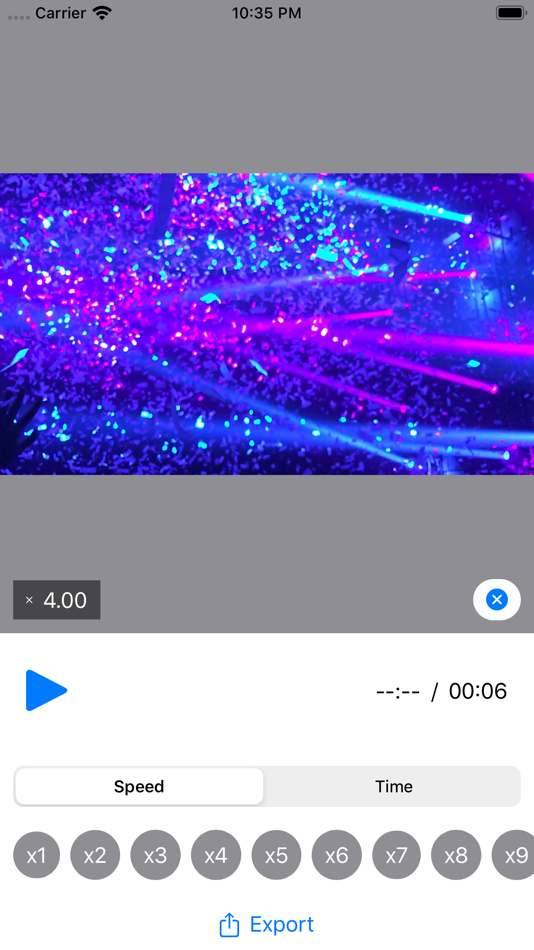 Video speed changer - 1.2.10 - (iOS)