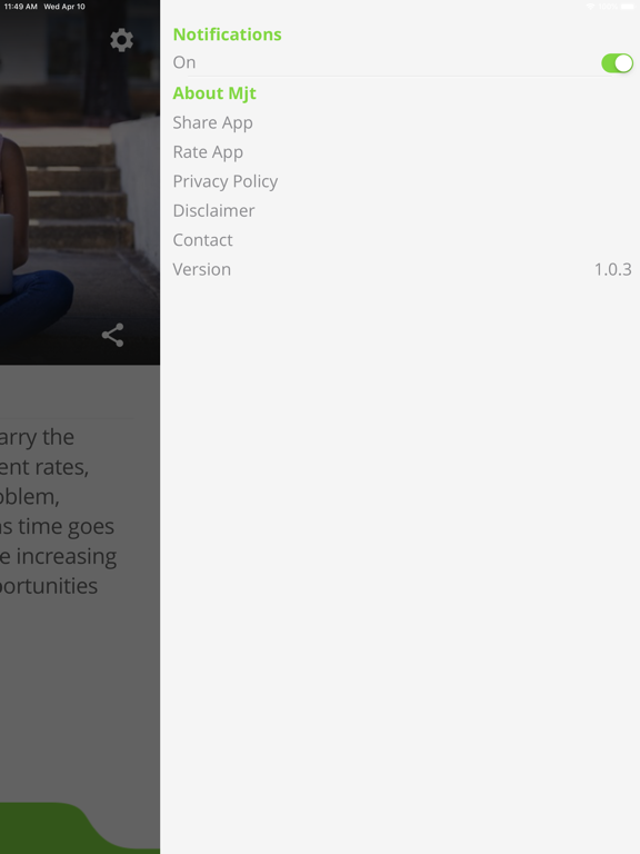 Screenshot #6 pour The Marijuana Times