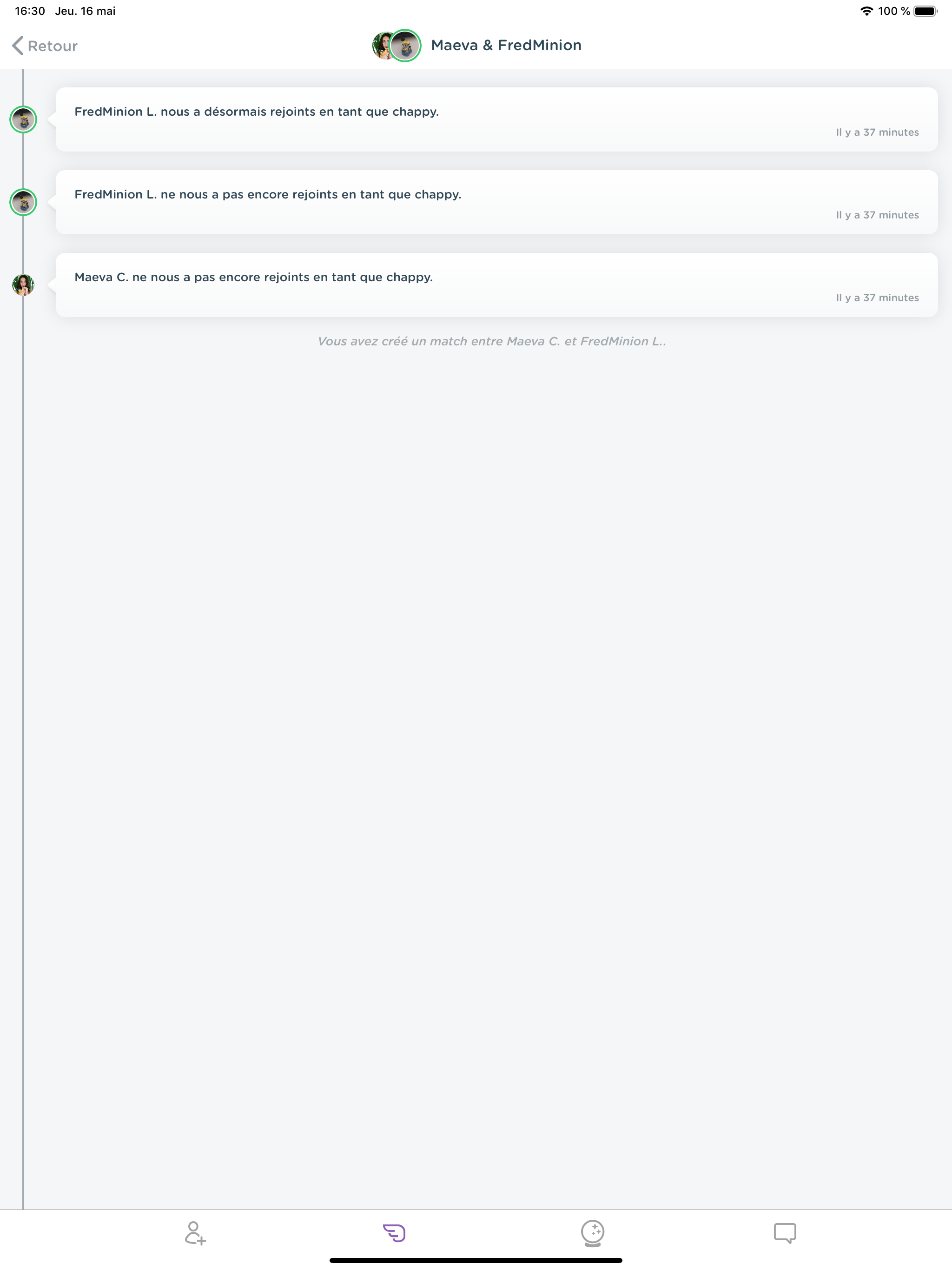 Chaperon app