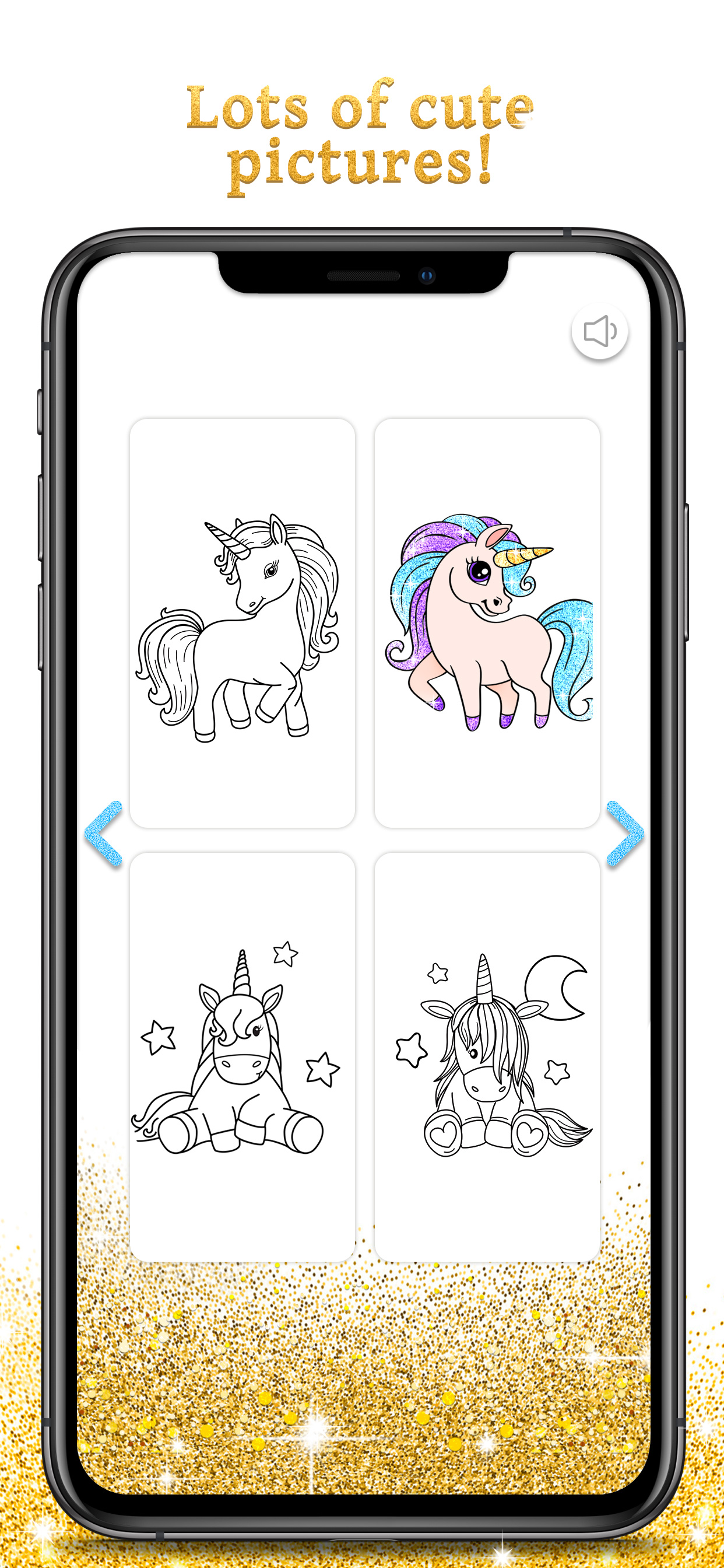 Unicorn Coloring Book Sparkle screenshot 3