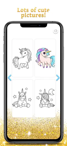 Game screenshot Unicorn Coloring Book Sparkle hack