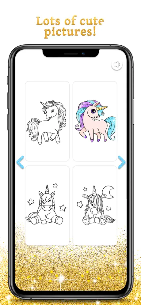 Unicorn Coloring Book Sparkle