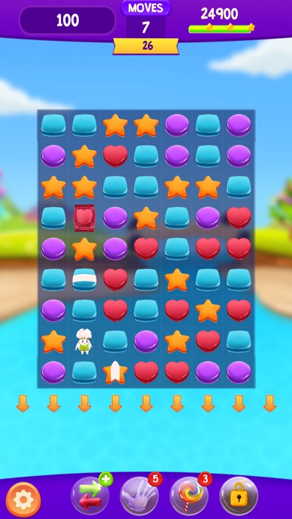 Gummy Wonderland - Match 3 screenshot-4