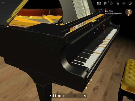 Visual Piano iPad screenshot 4 - Music app