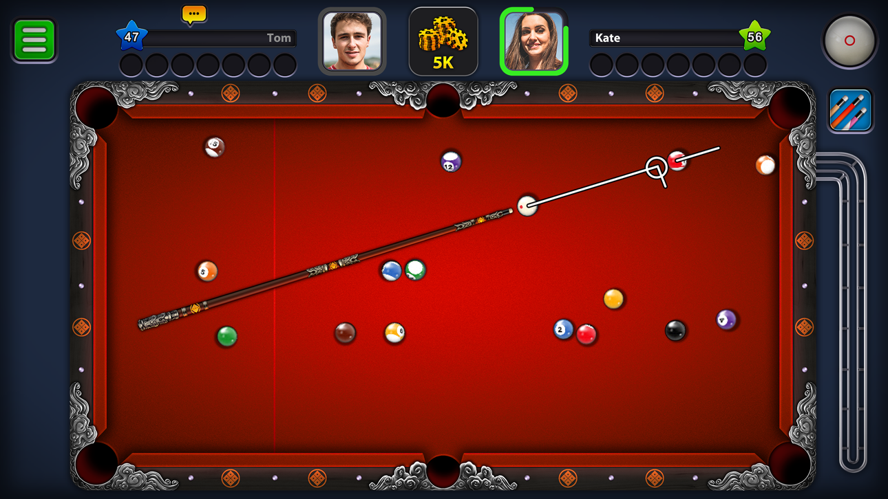 8 Ball Pool™ Hack screenshot 2 - iOS game interface