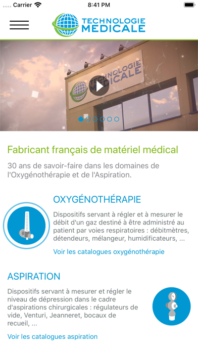 Screenshot #1 pour Technologie Médicale