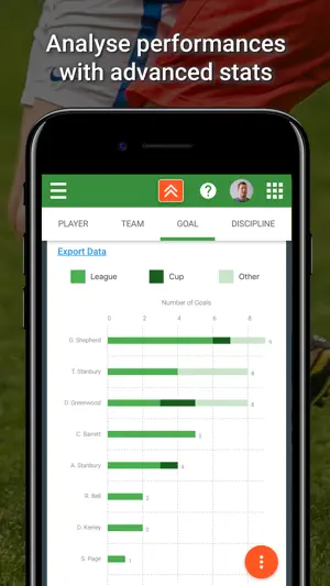 TeamStats - Football Team App screenshot 4