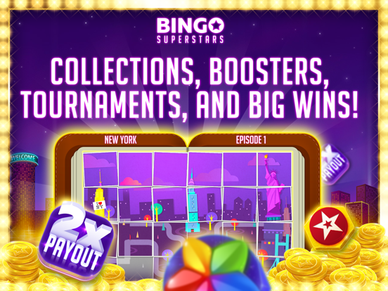 BINGO Superstars™ – Bingo Live iPad app afbeelding 3