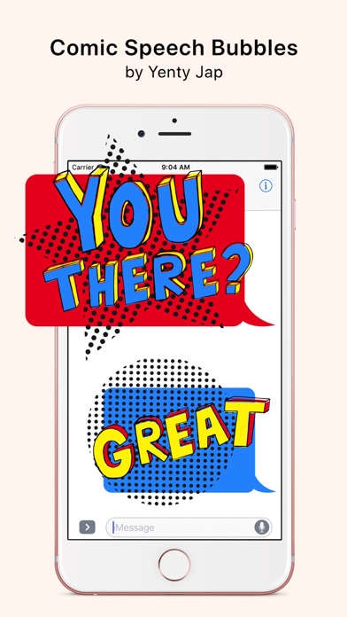 Screenshot #1 pour Comic Speech Bubbles