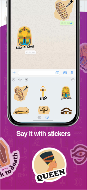 Hieroglyphic Keyboard Screenshot