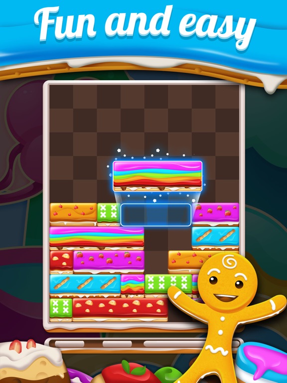 Screenshot #4 pour Cookie Slide - Block Puzzle