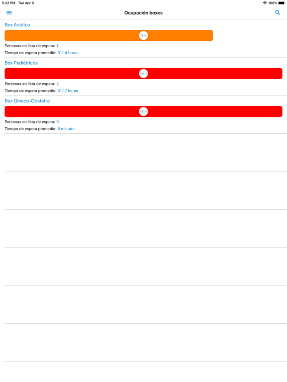 Screenshot #4 pour Indicadores Clínicas