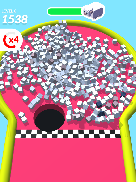 Holoo - Swallow every cube ! iPad screenshot