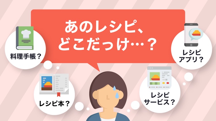 レシピ管理アプリ クックスルー