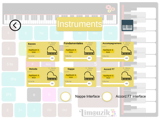 Limouzik iPad screenshot