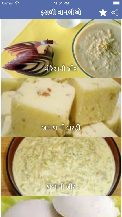 Farali Recipes in Gujarati
