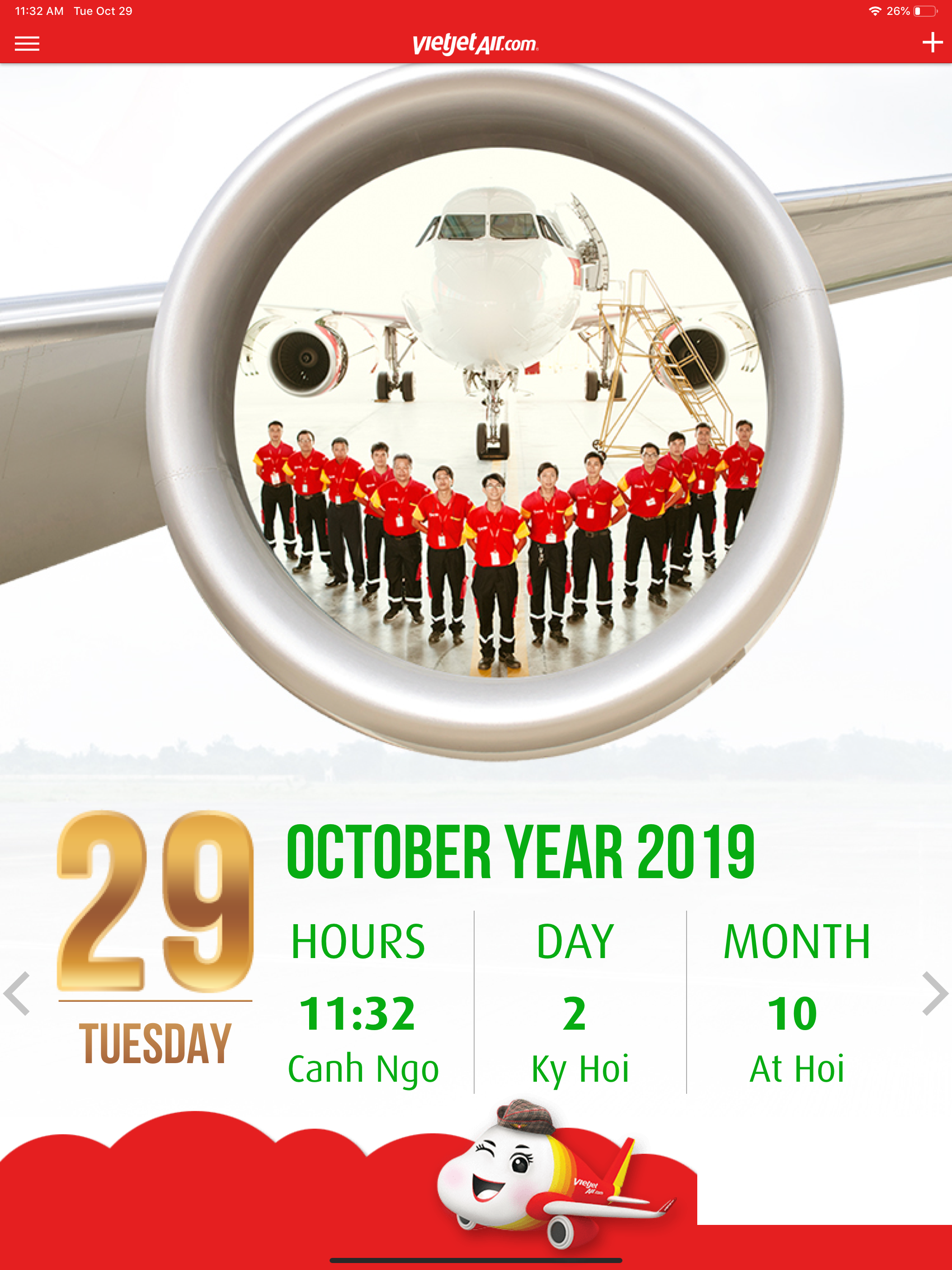 Vietjet Calendar