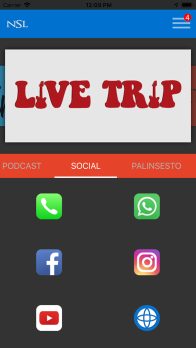 NSL Radio TV Screenshot