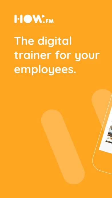 how.fm - manual worker trainer Screenshot
