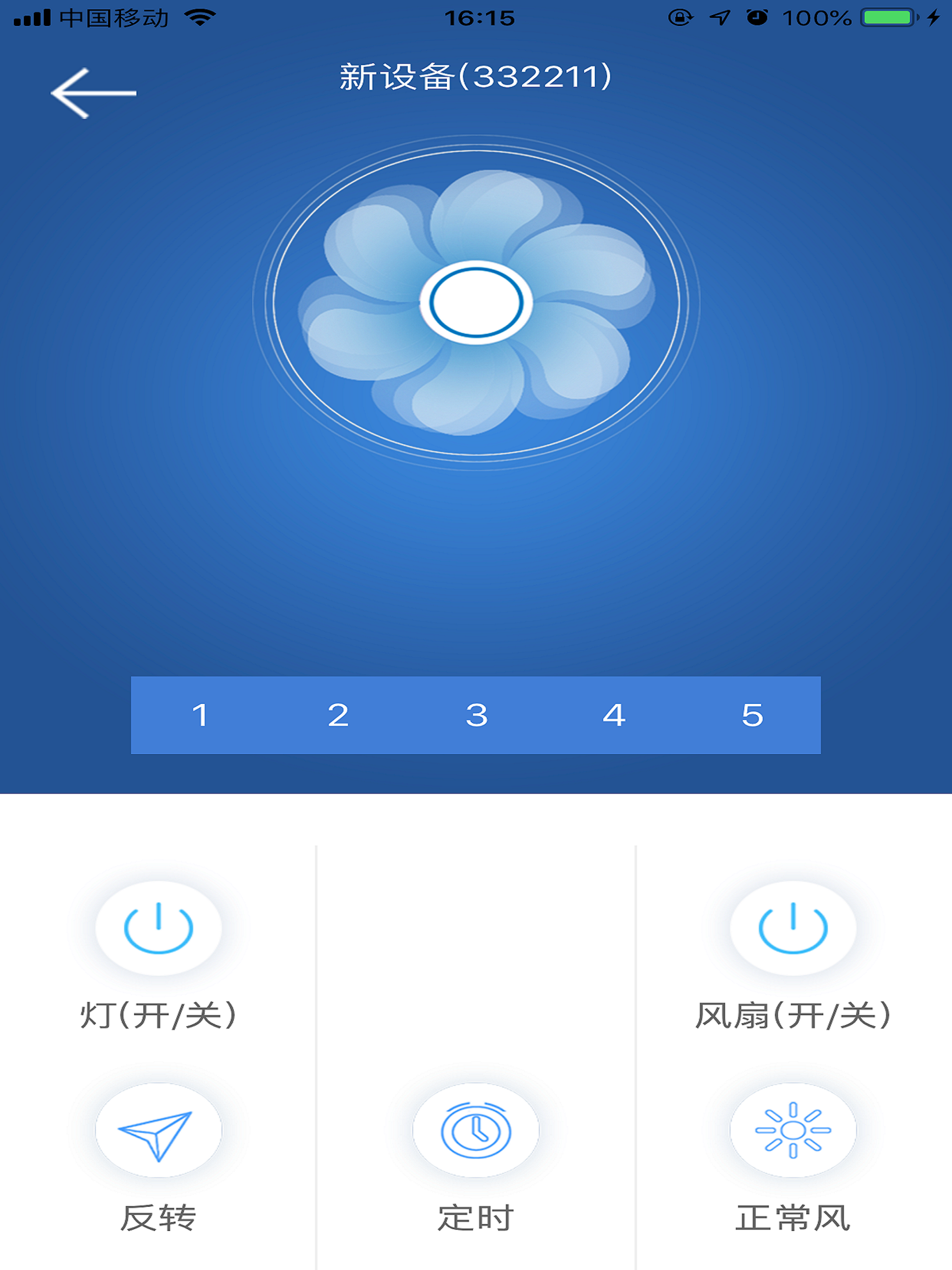Fan light