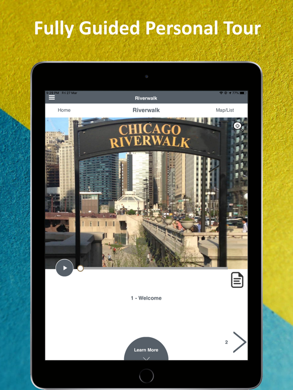 Screenshot #4 pour Chicago Riverwalk Tour Guide