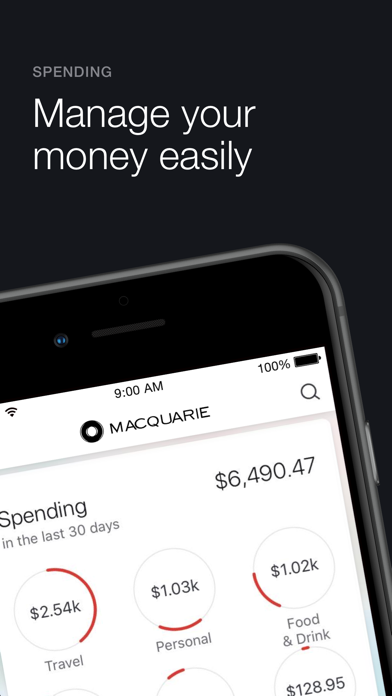 Macquarie Mobile Banking Screenshot