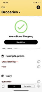 Grocery & Shopping List screenshot #2 for iPhone