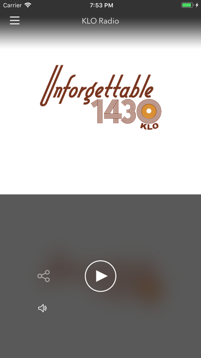 Screenshot #1 pour KLO Radio SLC UT