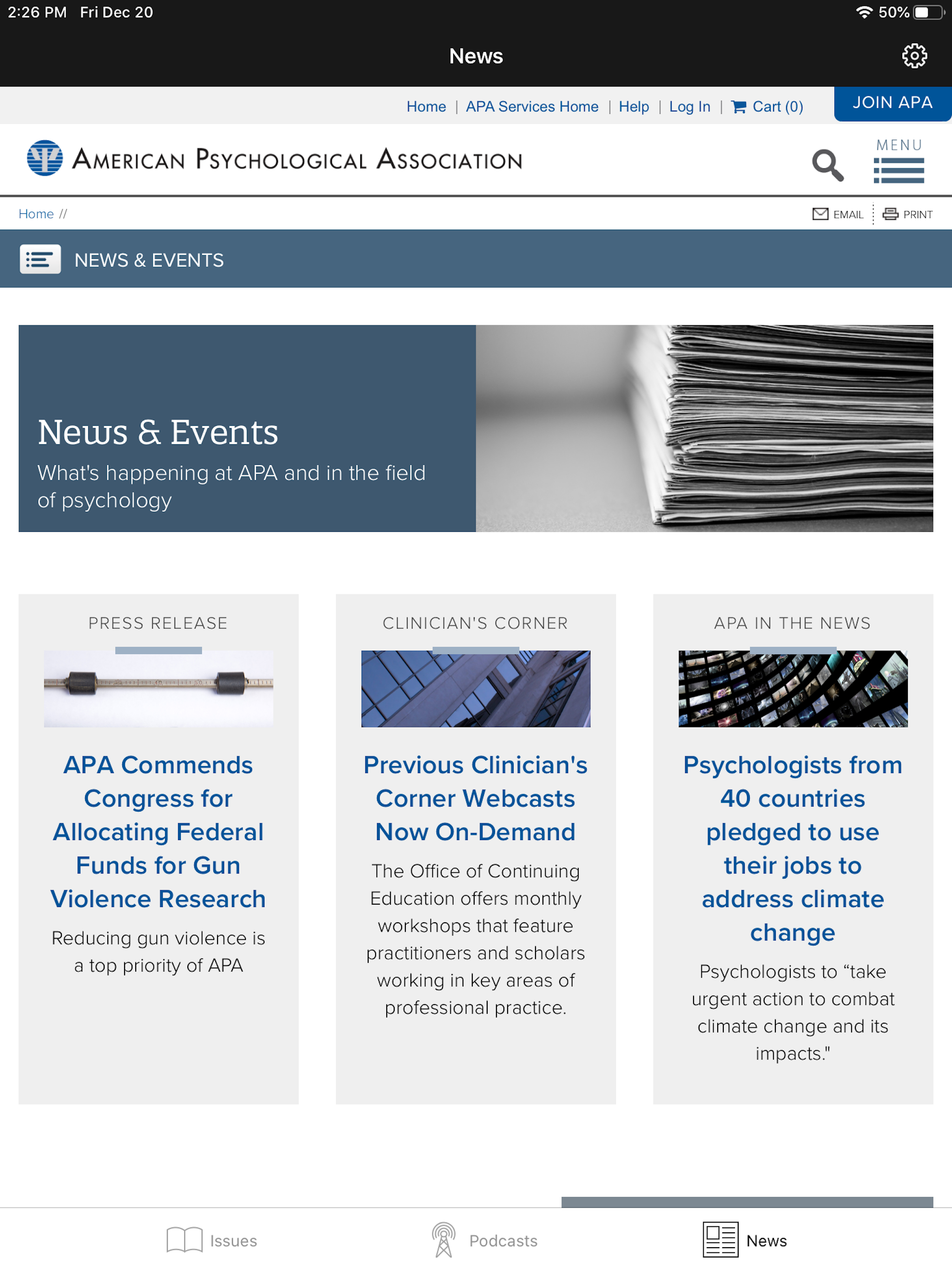 APA Monitor+