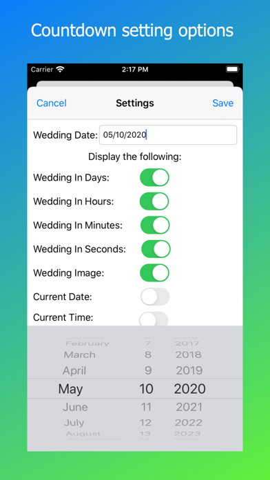 Wedding Countdown 3-2-1 screenshot