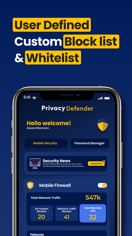 #6. Privacy Defender - Security (iOS) Podle: Pligence Inc.