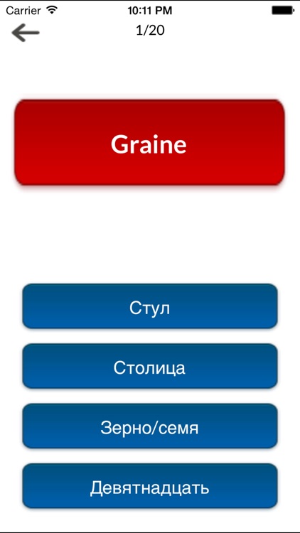 Russian/French Verbs