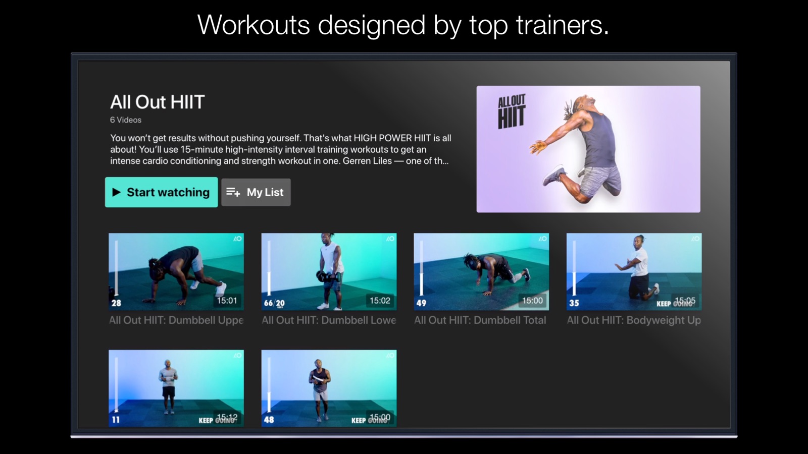 All Out Studio apple_tv screenshot 3
