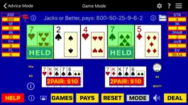 Game screenshot Play Perfect Video Poker Pro+ hack