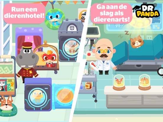 Dr. Panda Stad: Dierenpark iPad app afbeelding 4