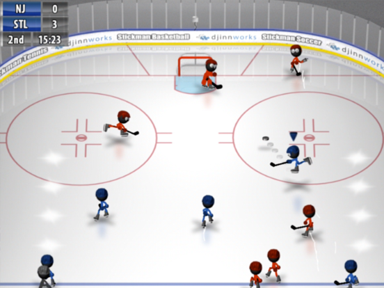 Screenshot #1 for Stickman Ice Hockey