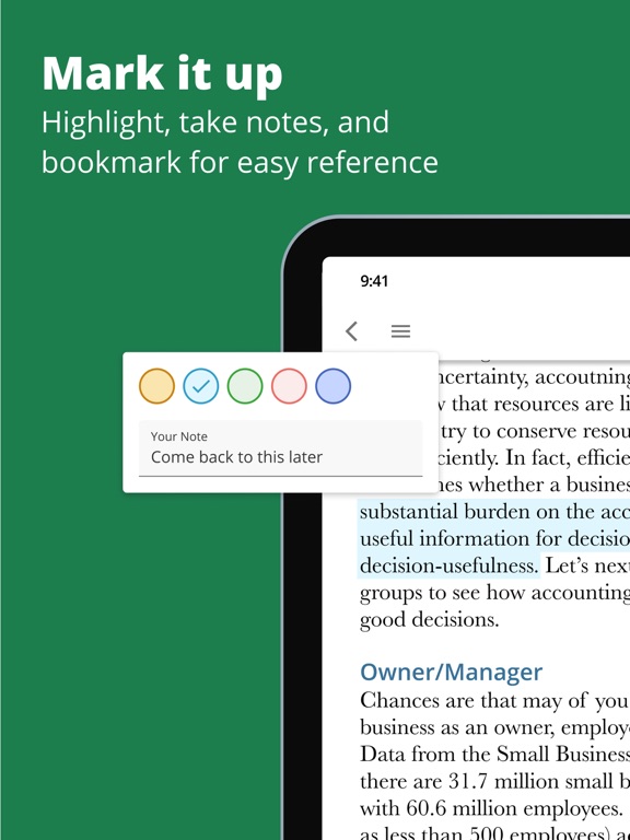 Wiley Reader iPad screenshot 3 - Education app