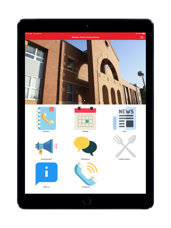 Webster Parish School Board iPad screenshot 2 - Education app