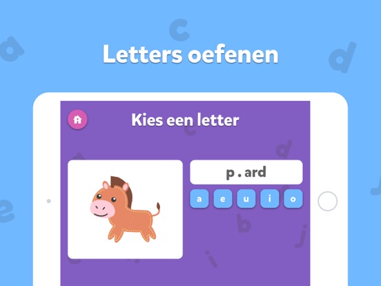Ik Leer Lezen iPad app afbeelding 2