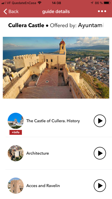 Castillos y Palacios de España Screenshot