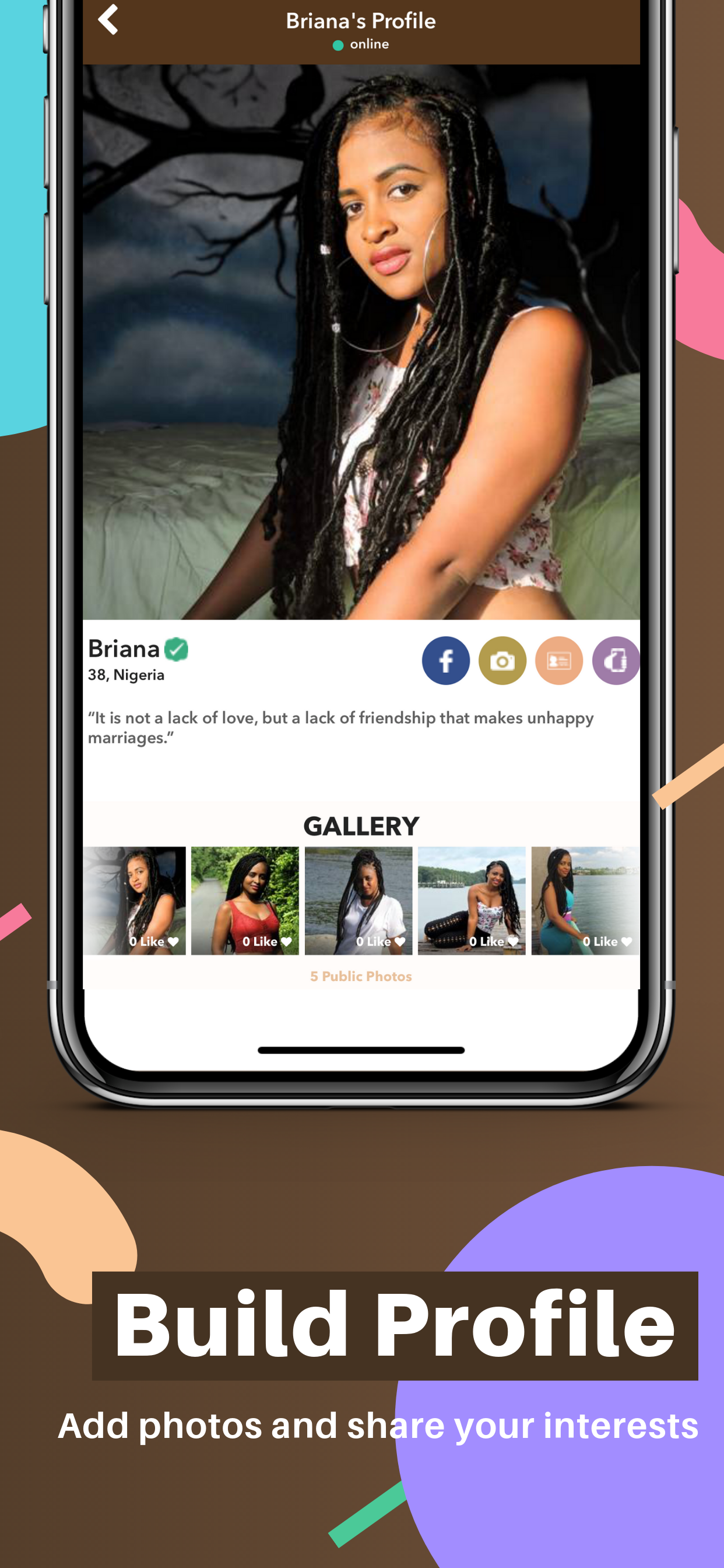TrulyAfrican - African Dating screenshot 5