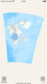 Here & there Svalbard 1:70000 screenshot