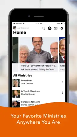 LightSource: Christian Sermons screenshot 1