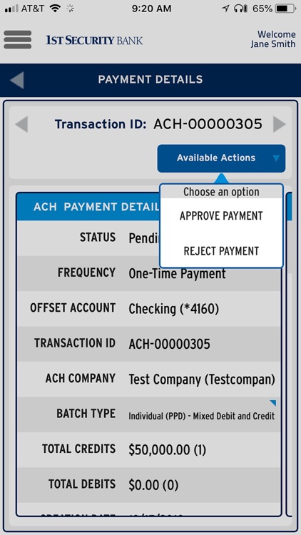 1st Security Business screenshot-4