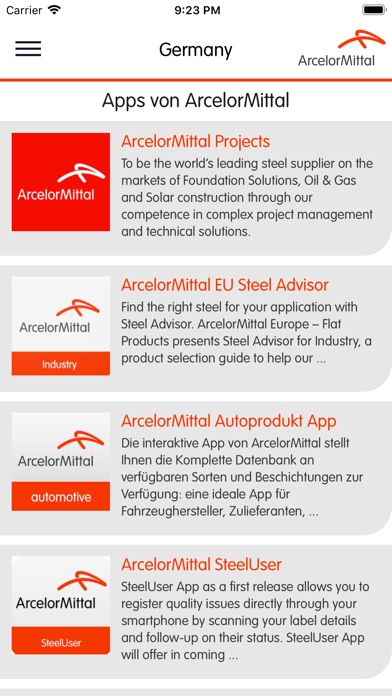 Screenshot #3 pour ArcelorMittal Germany