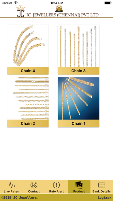JC Jewellers Screenshot