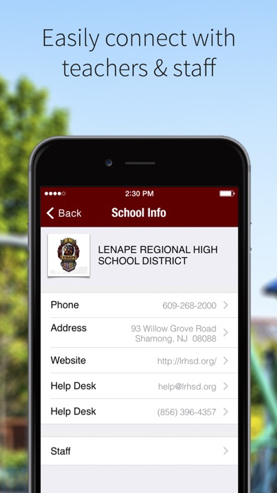 How to cancel & delete Lenape Regional High School District from iphone & ipad 2