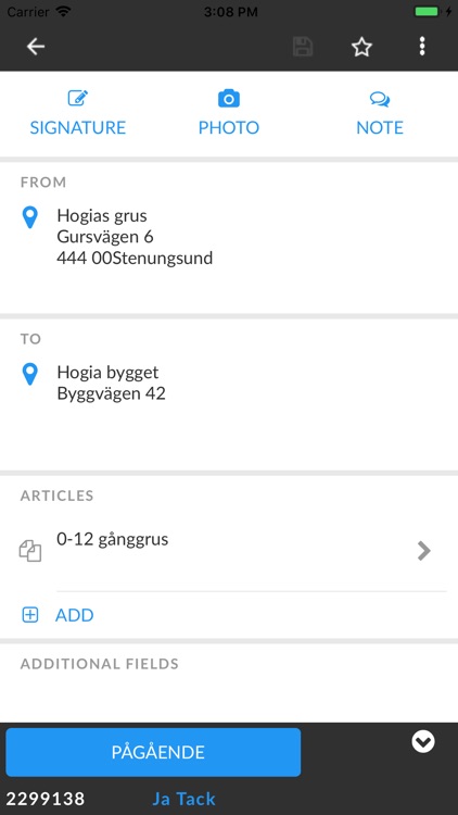 Hogia Transport Mobile