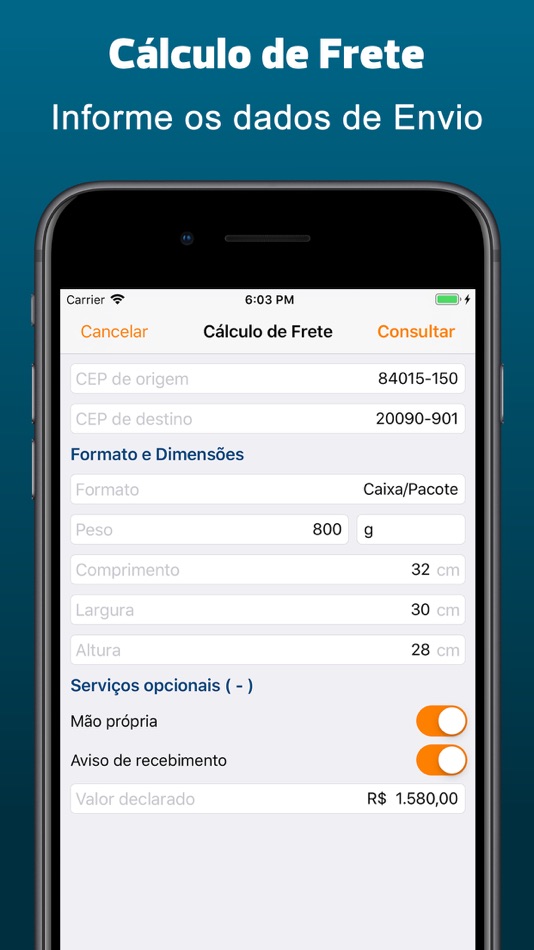 #5. Rastreio de Encomendas (iOS) 由: Fibra Solucoes Web Ltda