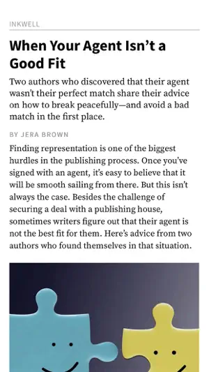 Writer's Digest Magazine screenshot 2